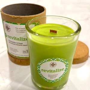 NWT Root American Made Candles Revitalize Beeswax Candle